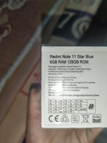 Redmi note 11   6/128 11