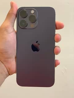 Iphone 14 pro max 256gb , UAE set ( deep purple , non pta)