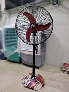 Khalid Asia AC DC Pedestal Fan