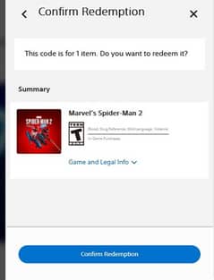 spiderman 2 ps5 code