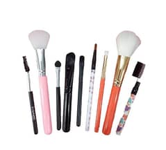 Make up brush set' Set of 09