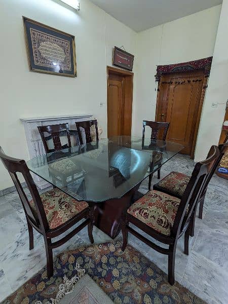 Custom Design Dining Table set with 6 chairs 1