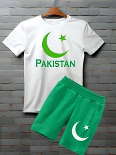 kids shirt and shorts pair