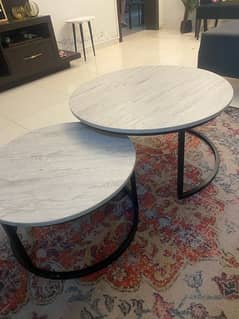 two centre tables,excellent condition