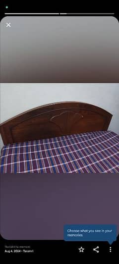 i want to sell double bed (queen size) that is in 5/5 condition.