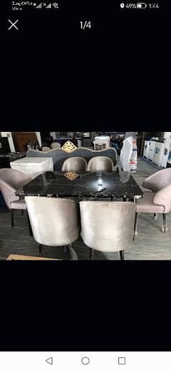 Six seater dinning table