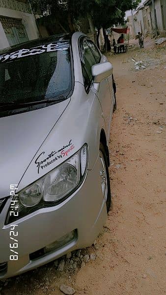 urgent sale Honda civic reborn 2008 price almost final hai 0