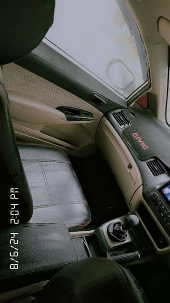 urgent sale Honda civic reborn 2008 price almost final hai 7