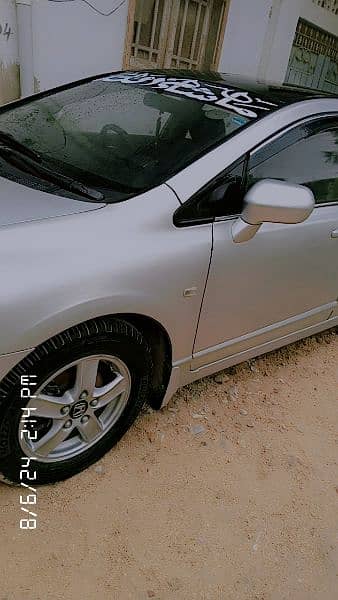 urgent sale Honda civic reborn 2008 price almost final hai 14