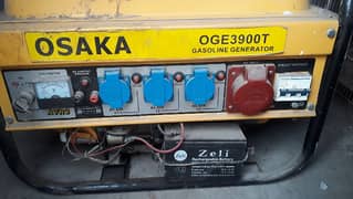 OSAKA imported generator in A+ condition 3 kw