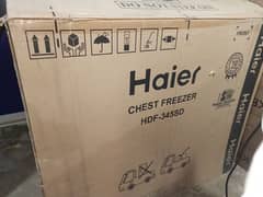 Haier deep freezer just like new warranty card not available