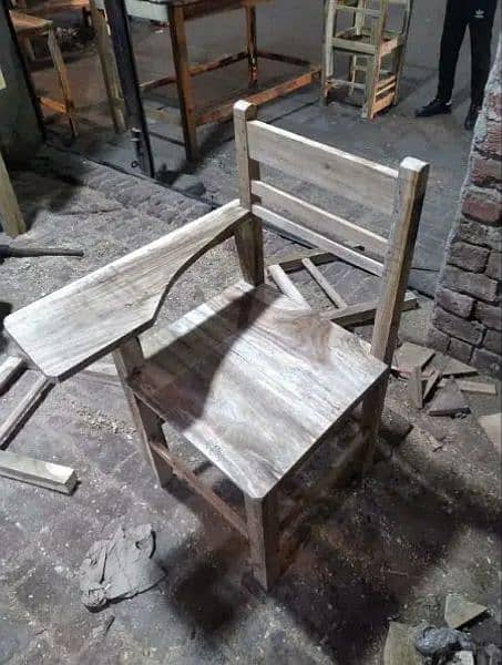 Student chair | Wooden Chair`s | School | College | Office Furniture 7