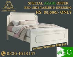bed set/king size double bed/ azaadi offer/wooden bedroom furniture