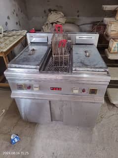 Deep Fryer Double Tank 2 Basket