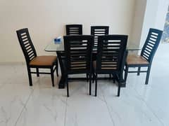 dining table/ six seater/ wooden dining table/ dining for sale