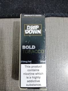 Bold tabacco from drip down 10 ml tester