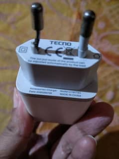 Charger Tecno ( 12Watt Original )