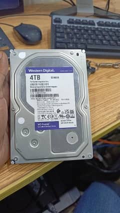 4tb hard disk WD purple