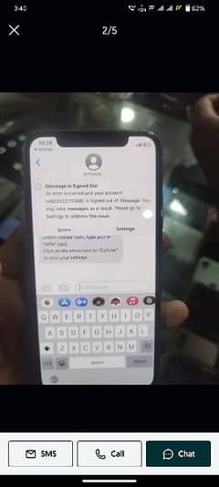 iphone x 256gb PTA with box LLA Model