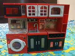 kitchen set TOY having all accesories. like new