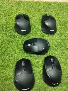 Logitech m720 mouse black addition wireless Bluetooth with receiver