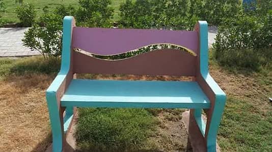 Victoria Concrete garden benches