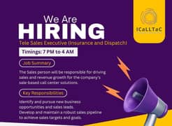 Call Center Agent Required for USA Campaign