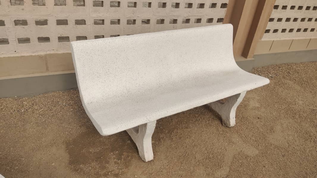 Concrete Garden Benches-Durable outdoor furniture 1