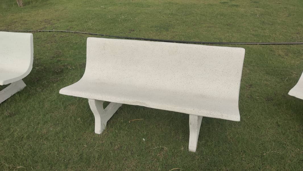 Concrete Garden Benches-Durable outdoor furniture 4