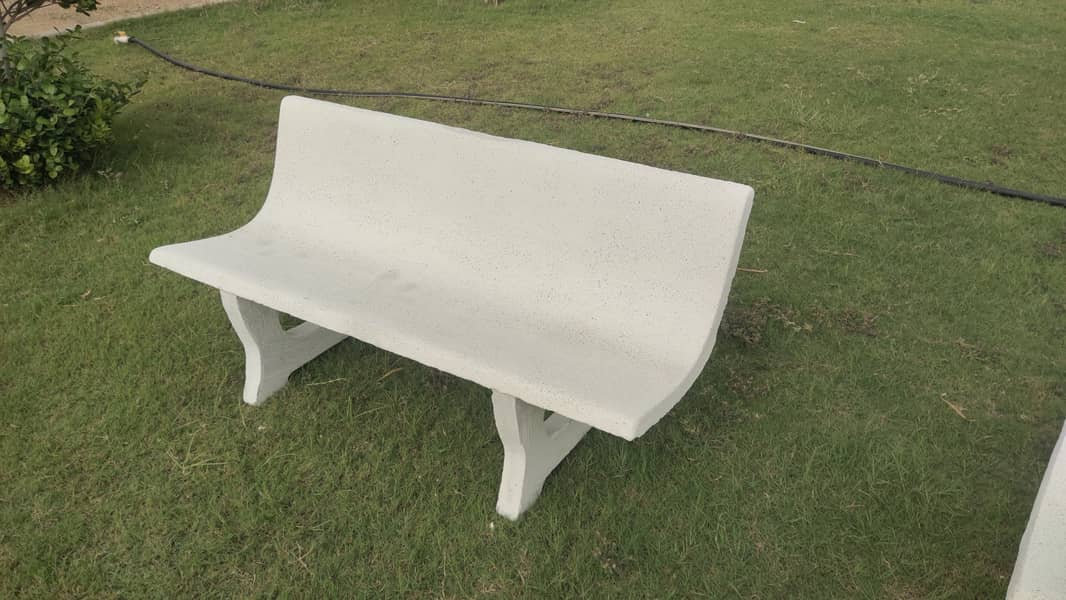 Concrete Garden Benches-Durable outdoor furniture 5