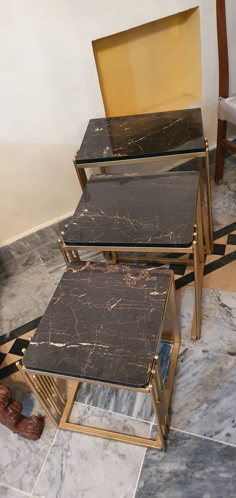 New table nest for sale. Marble tables 1