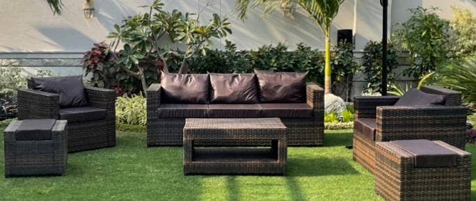 rattan sofa sets/5 seater sofa/sofa chairs/center tables/Garden chair 1