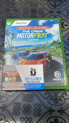 THE CREW MOTOR FEST XBOX ONE USED AVAILABLE AT MY GAMES