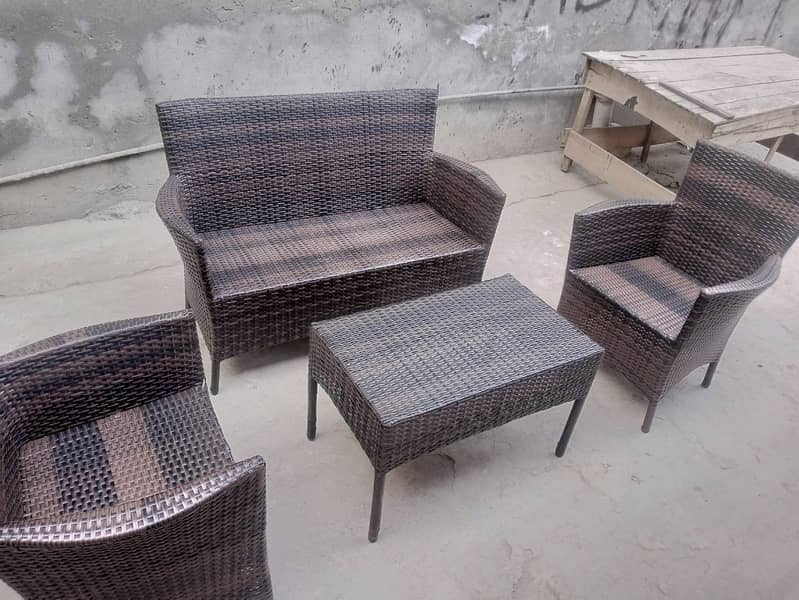 rattan dining table set/garden chairs/outdoor Restaurant furniture 16