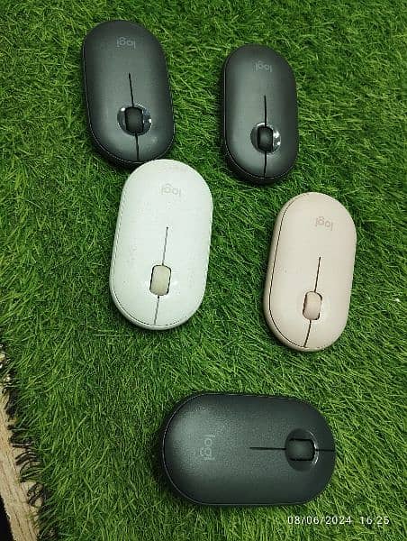 Logitech pebble mouse M350 mouse wireless Bluetooth 3