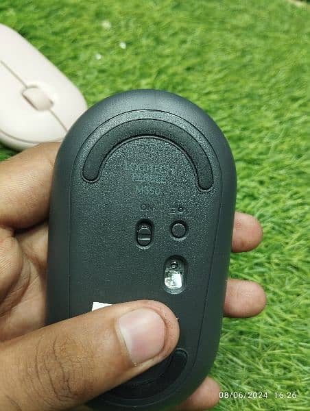 Logitech pebble mouse M350 mouse wireless Bluetooth 4