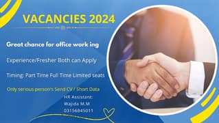 Hiring Staff for Office Work