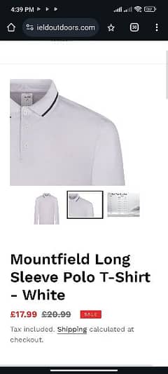 mountfield branded shirt