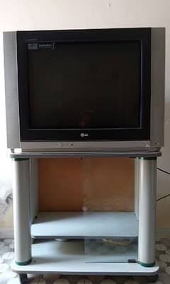 LG orignal TV with trolly