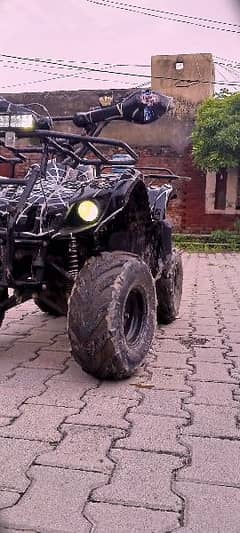 ATV bike 110cc black spider edition