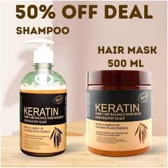 keratin Shampoo And Mask Deal,Big saving offer