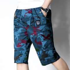 1 pcs Men's Cotton printed shorts