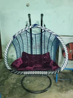 Rattan swing