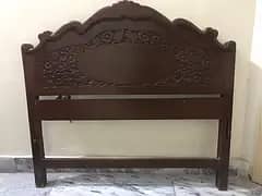 Used Single Wooden Bed for Urgent Sell