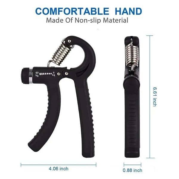 Adjustable Rubber Hand gripper 4