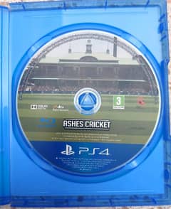 PS4 Game Dvd Ashes cricket