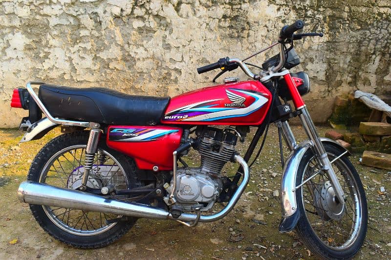 honda 125 2015 model lahore num 2