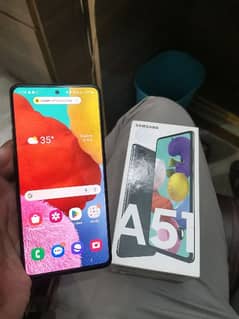Samsung A51 PTA approved Dual sim 6b and 128gb