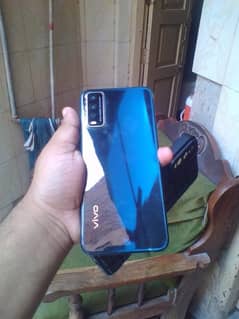 Vivo y12s 3 32 gb all ok phone  full box ha bhai