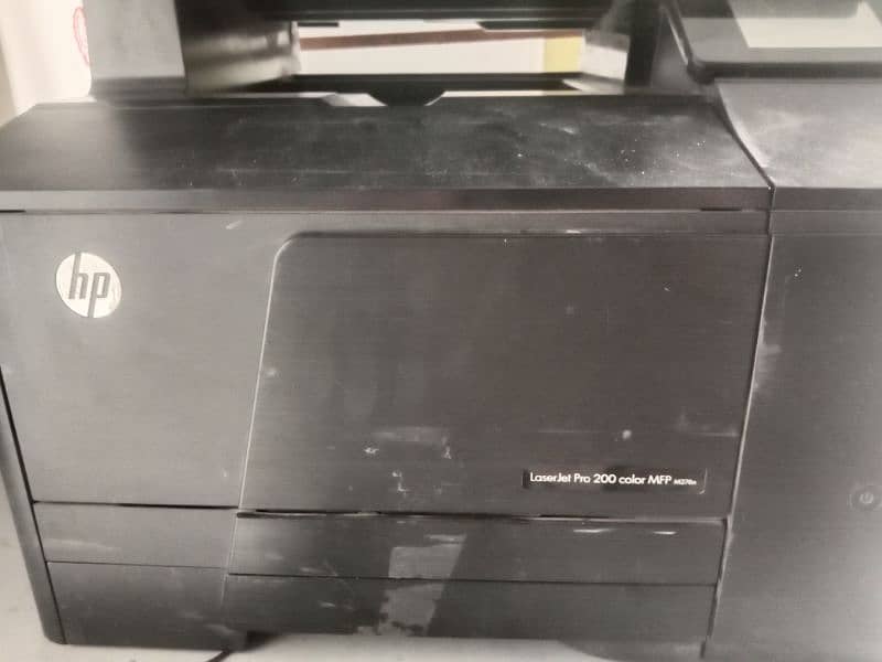 HP laser jet pro 200 color MFP / modal 10/10 condition a 9